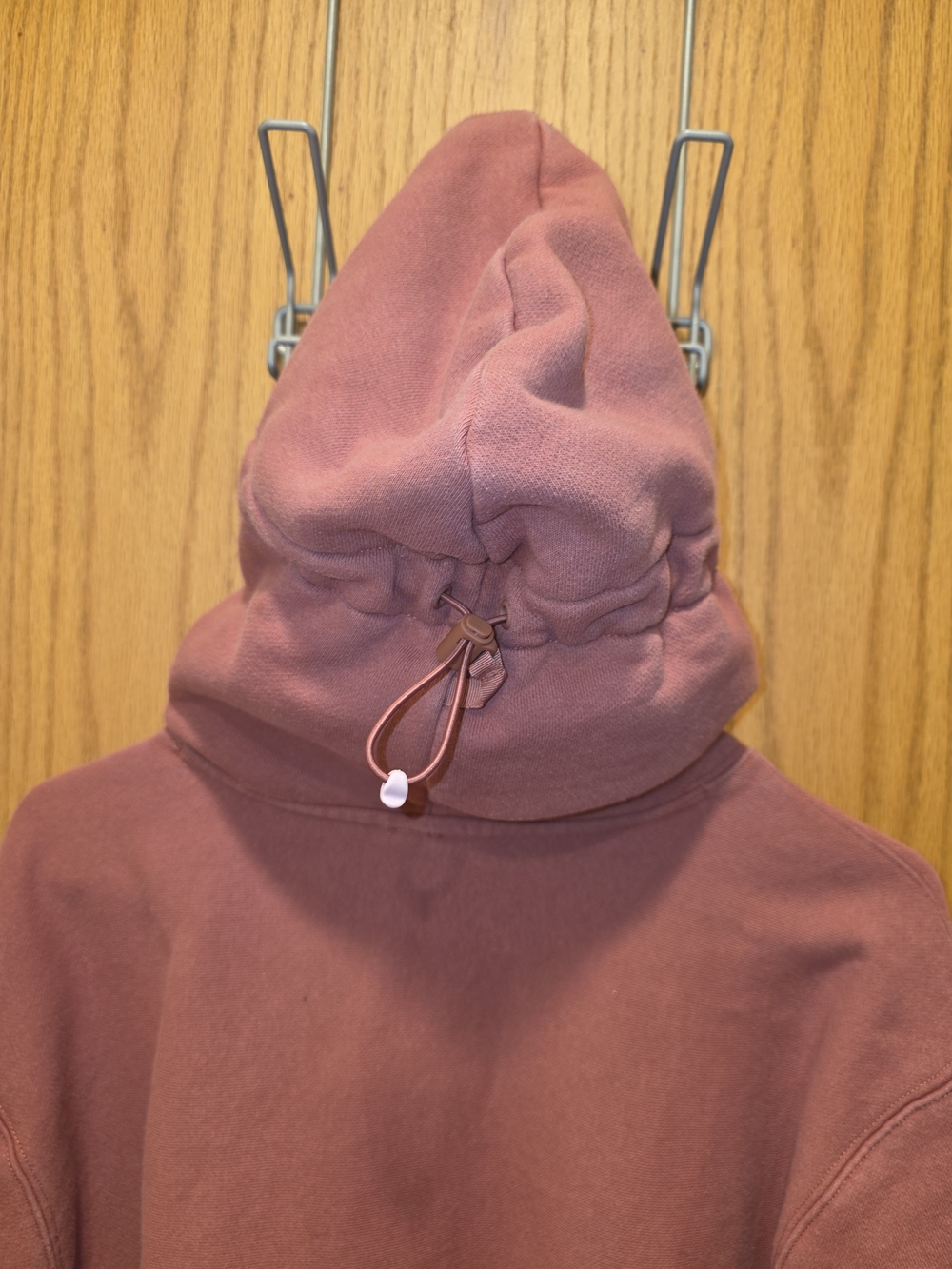 Champion Dusty Rose Pullover Hoodie with Logo - Picture 6 of 6